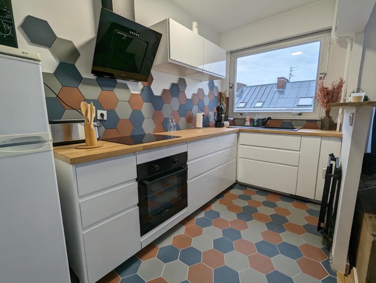 Appt Cosy En Coeur De Ville Proche Lille - 15 Min Tourcoing Luaran gambar